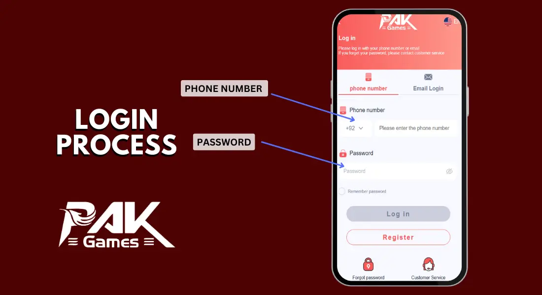 pakgame login